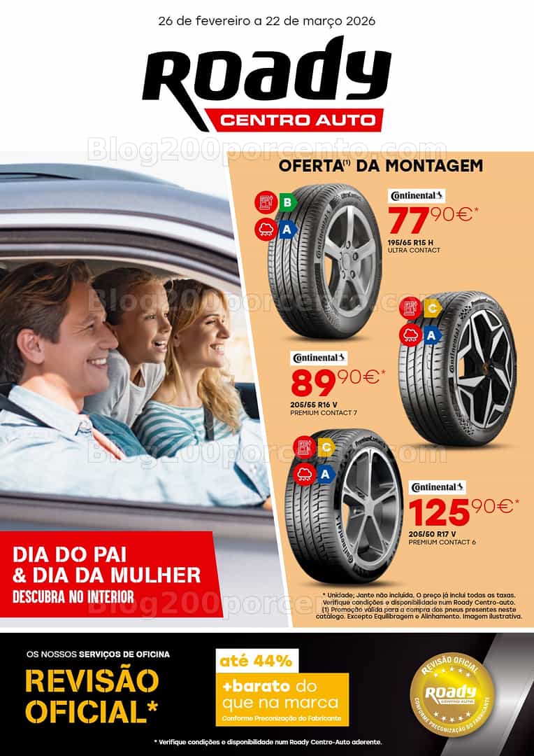 Antevisão Folheto ROADY Promoções de 26 fevereiro a 22 março